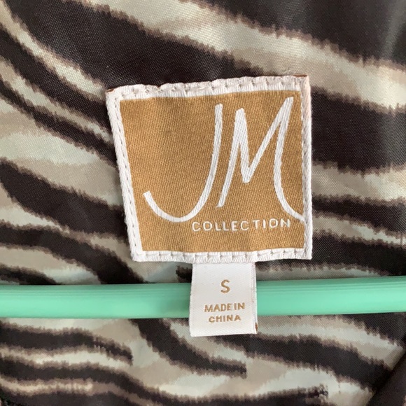 JM Collection Light Wt. Jacket w/ Hoodie - Picture 6 of 12